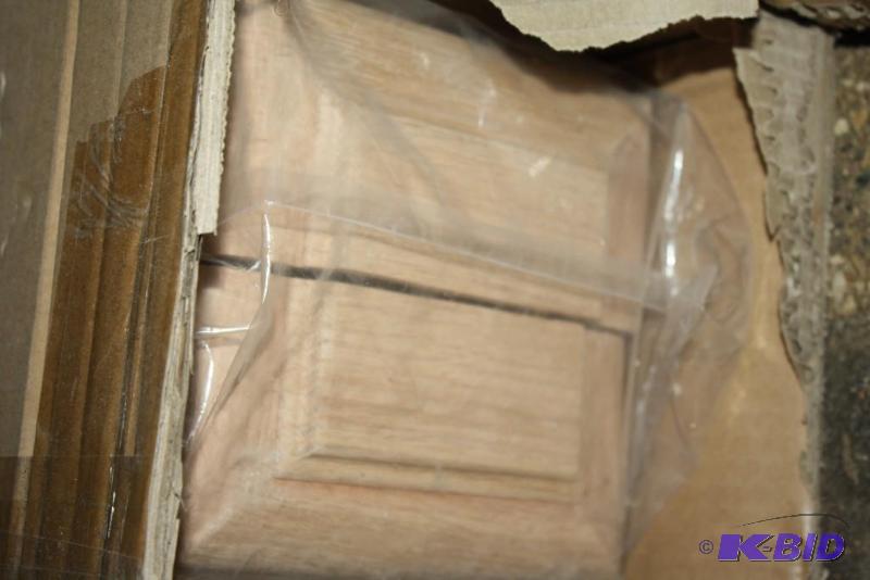 Box of LJ Smith Oak 78&quot Split Newel Cha...