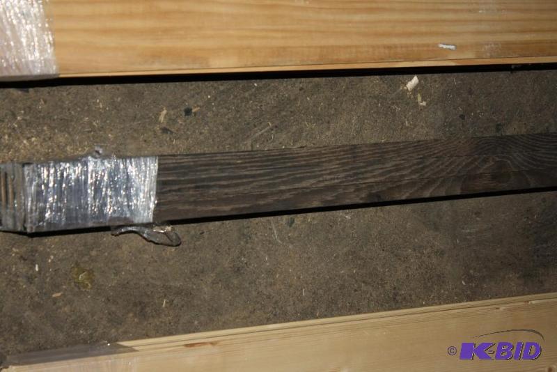 Bundle of Wooden Casing dark gray finish. &n...
