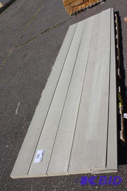 Lot of (25) Primed Hardi Plank siding, 8&quot...
