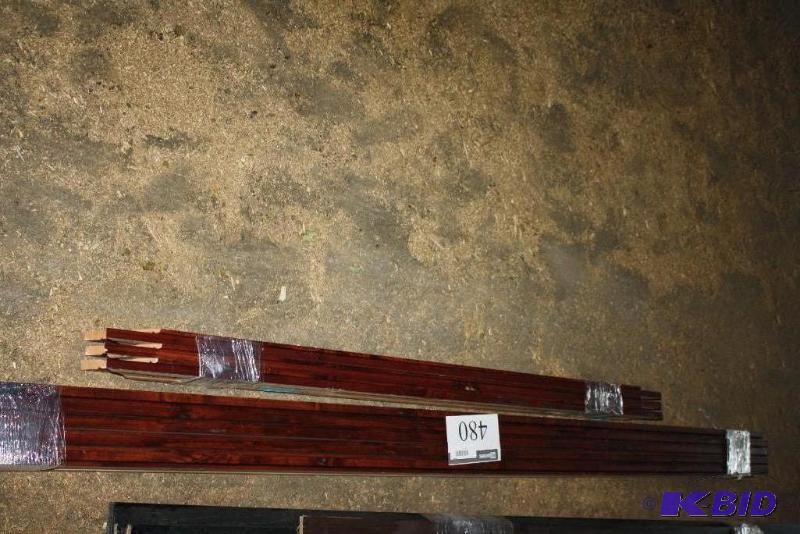 Bundle Lot of Wooden Casing Cherry finish. &...
