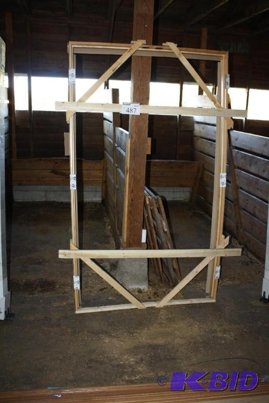 Pocket Door Frame Knotty Pine Clear Coat. &...