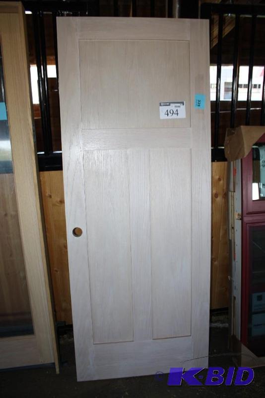 Wooden Door Slab Left-handed White 28&quot...