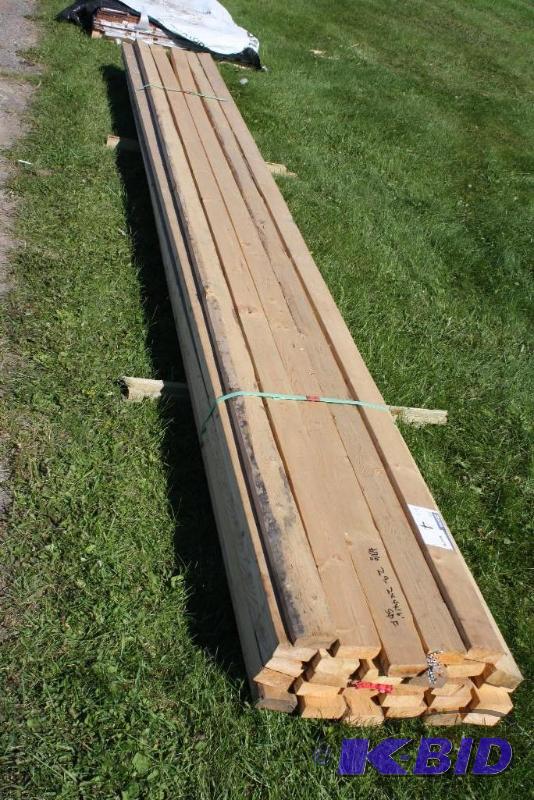 Lot of (29) Wooden Two-by-fours Spruce-Pine-...