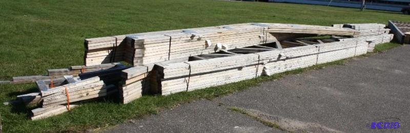 Lot of Miscellaneous Roofing Trusses and Buil...
