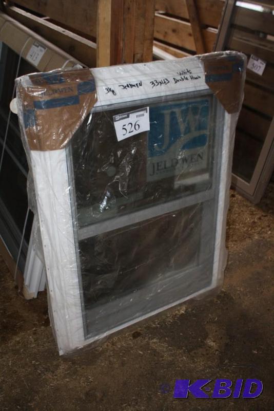 Jeld Wen Double Hung Window White Vinyl 33&...