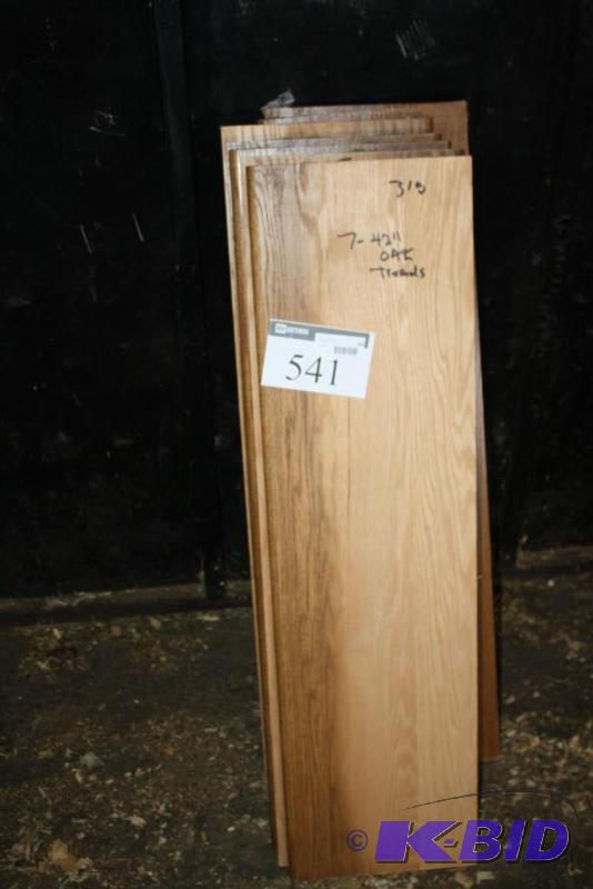 Lot of (7) Oak Treads 42&quot 38. &nbsp#...