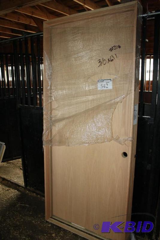 Wooden Door &amp Frame 2 34&quot Backset...