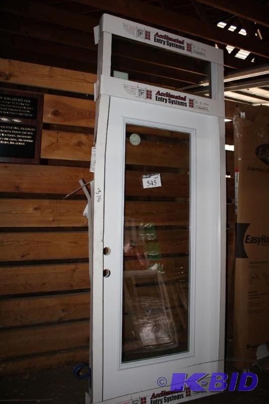 Acclimated Entry Systems Exterior Door glass...