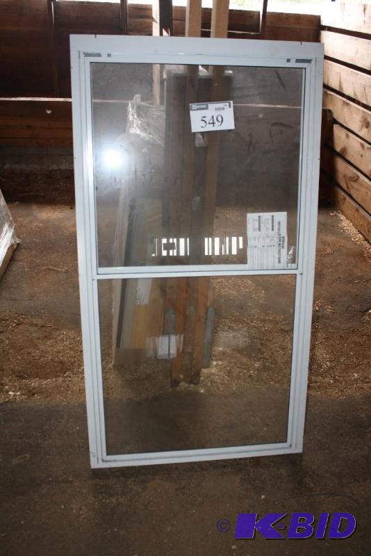 Outside Storm Window White Vinyl ExteriorIn...