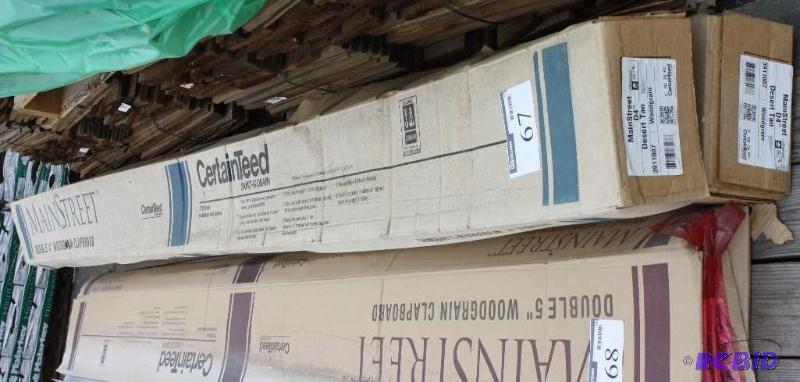 Box Lot of (2) Mainstreet Double 4&quot Wood...