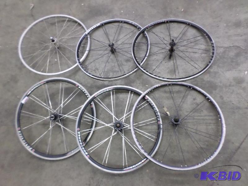 lot 35 image: (6) Used Bontrager Aluminum Bicycle Rims...
