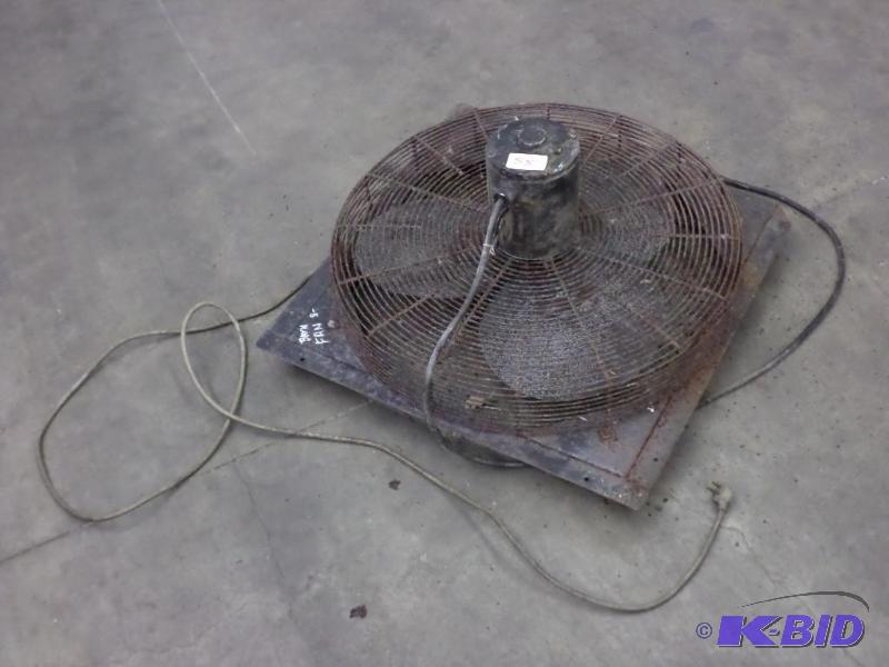lot 55 image: 120Volt Barn Fan...