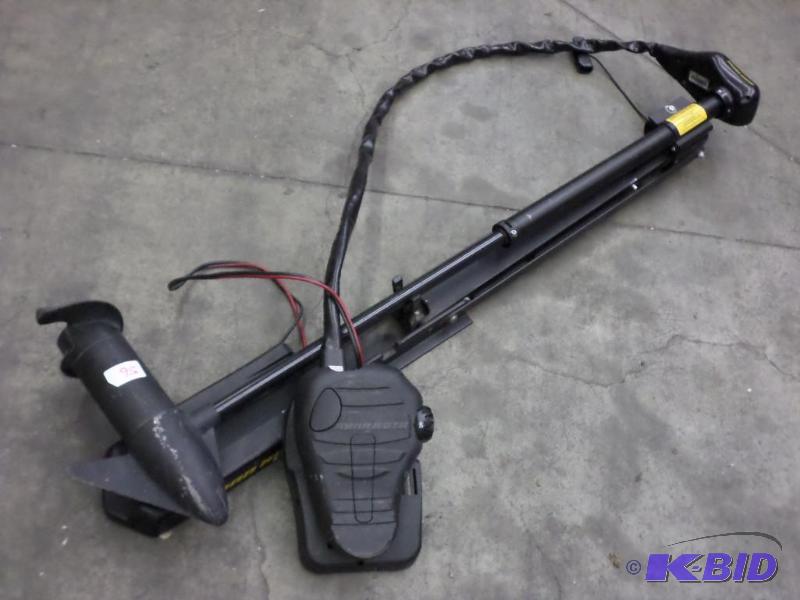 lot 56 image: Minnkota Edge 55# Bow-Mount Trolling Motor...