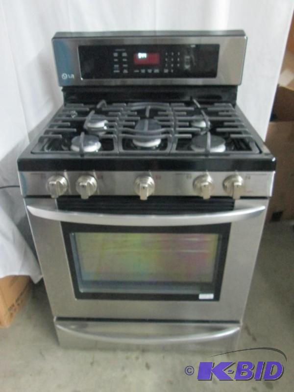 5.4 CU. FT. CAPACITY GAS SINGLE OVEN RANGE WITH EVENJET CONVECTION SYSTEM