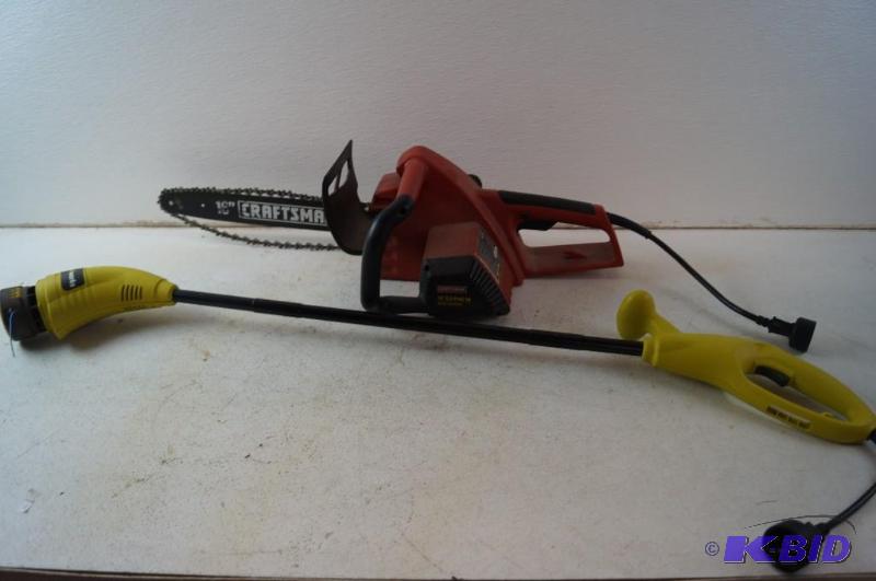 chainsaw & weed wacker