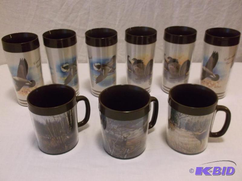Collectable insulated wildlife glasses &amp ...