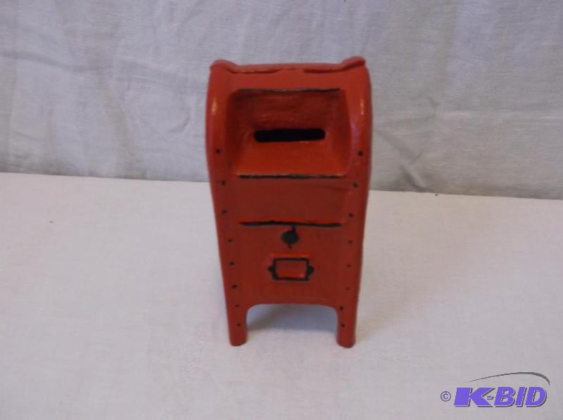 Heavy cast iron mail box bank measuring&nbsp...
