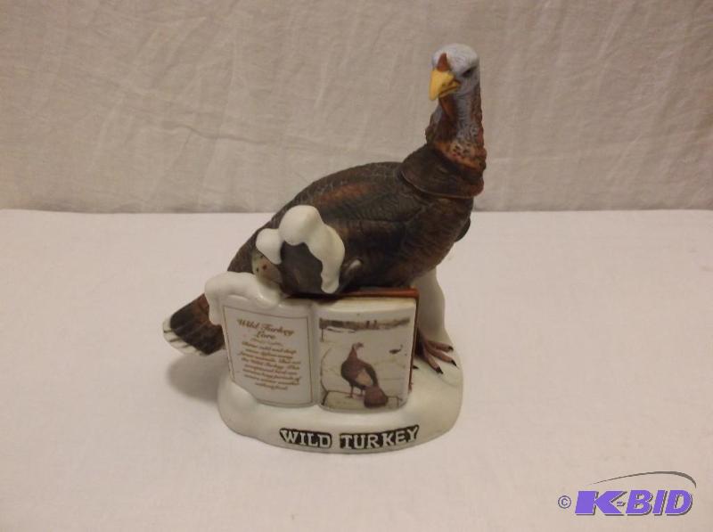 Collectable &nbspWild Turkey decanter appear...