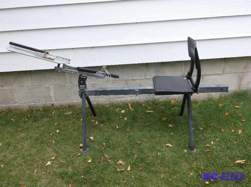 DO ALL TRAP sit down clay pigeon thrower appe...