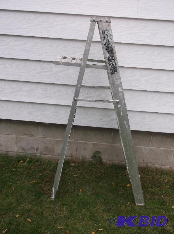 Sears House Hold Duty 57&quot aluminum step ...