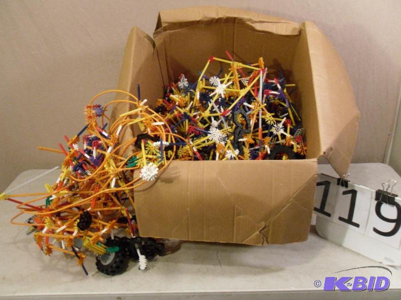 Large Box of Knex....