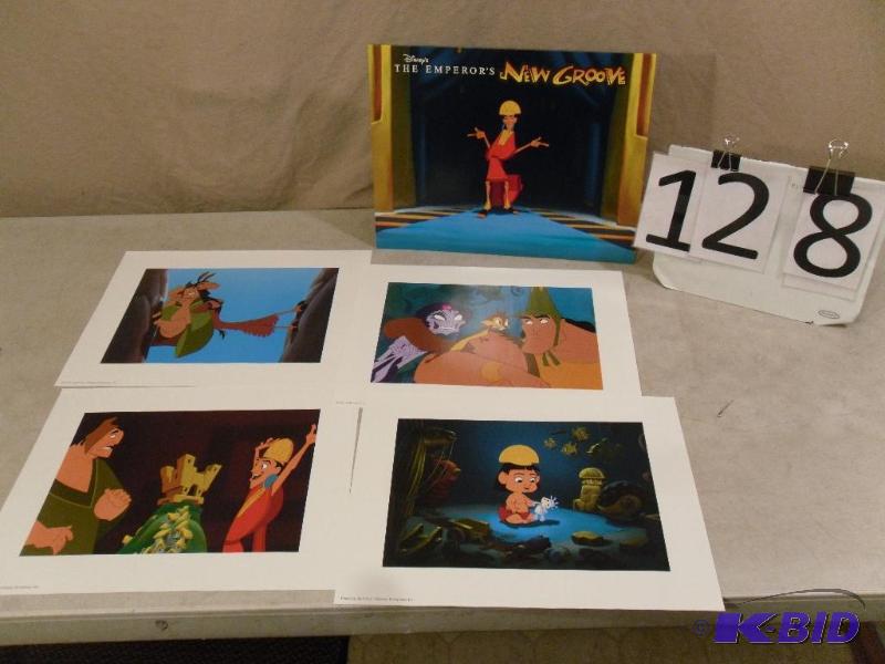 Disney Members Only Emperors New Groove Litho...