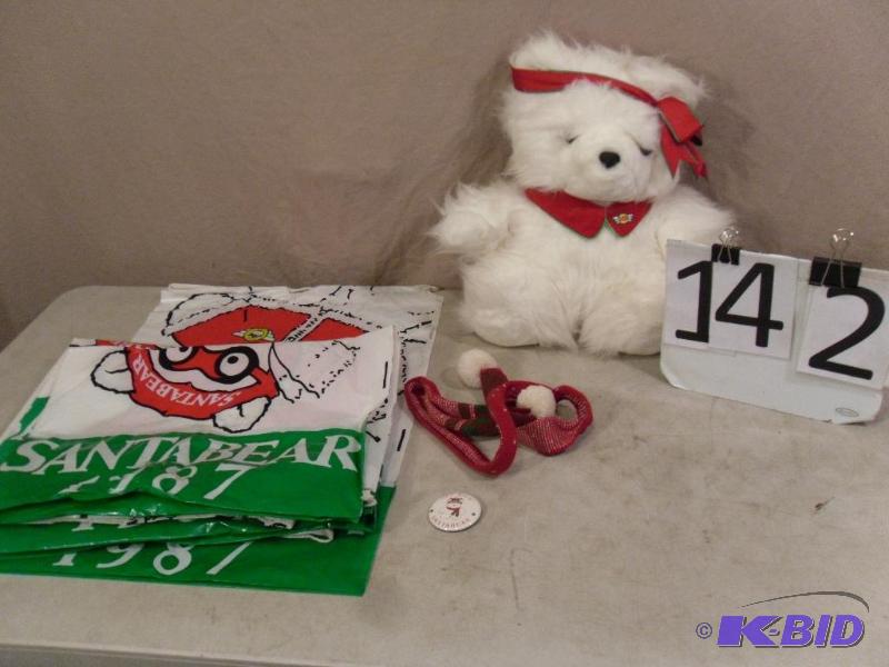 Daytons 1987&nbspSantabear with 4 Assorted 1...