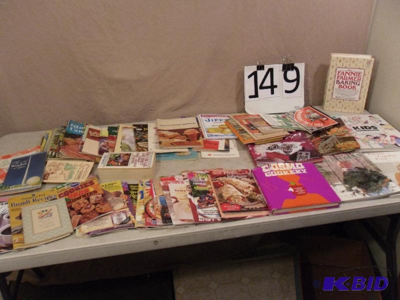 Lot of Assorted Cookbooks....