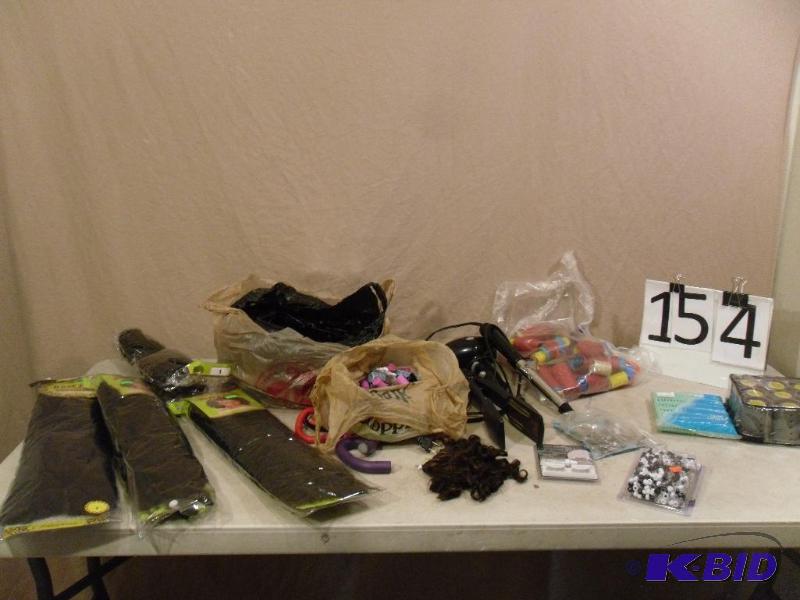 Lot of Assorted Hair, Hair Accessories, Beads...