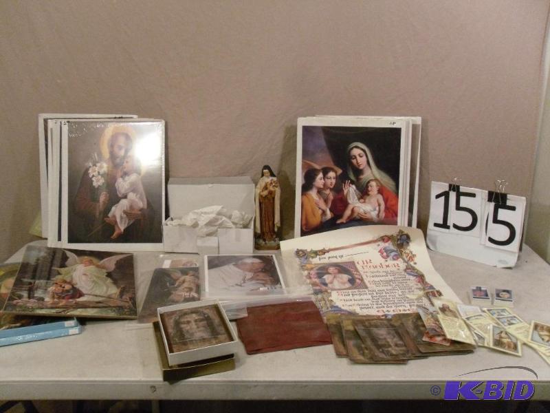 Lot of Assorted Religious Items. Most look ne...