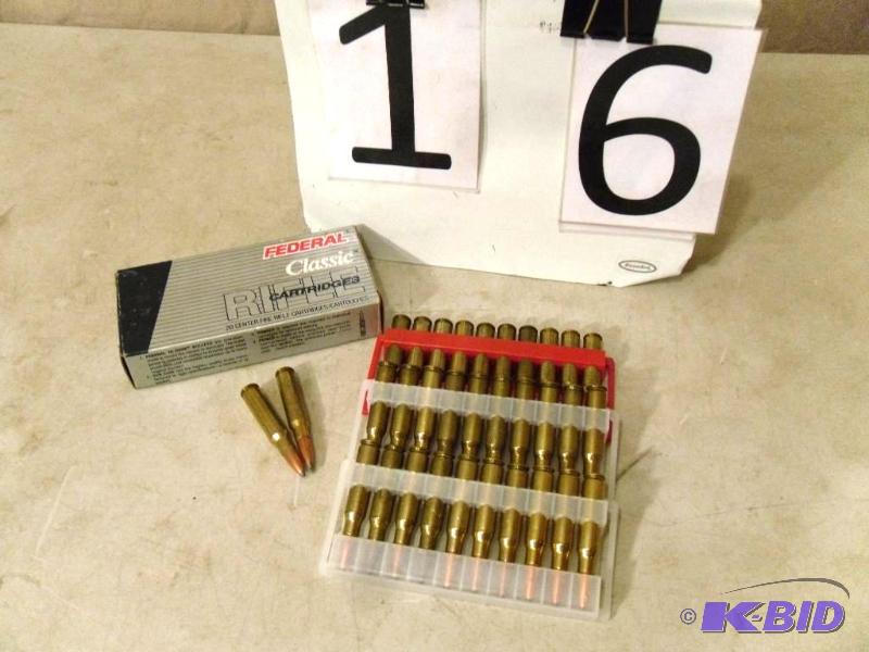 32 rounds of Federal 308 winchester center fi...
