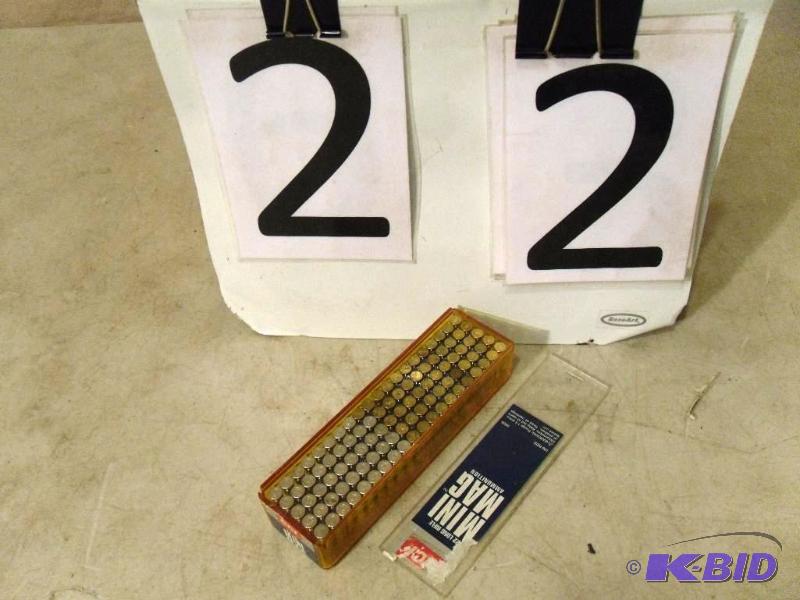 100 rounds of .22 Long Rifle  22 LR ammuniti...