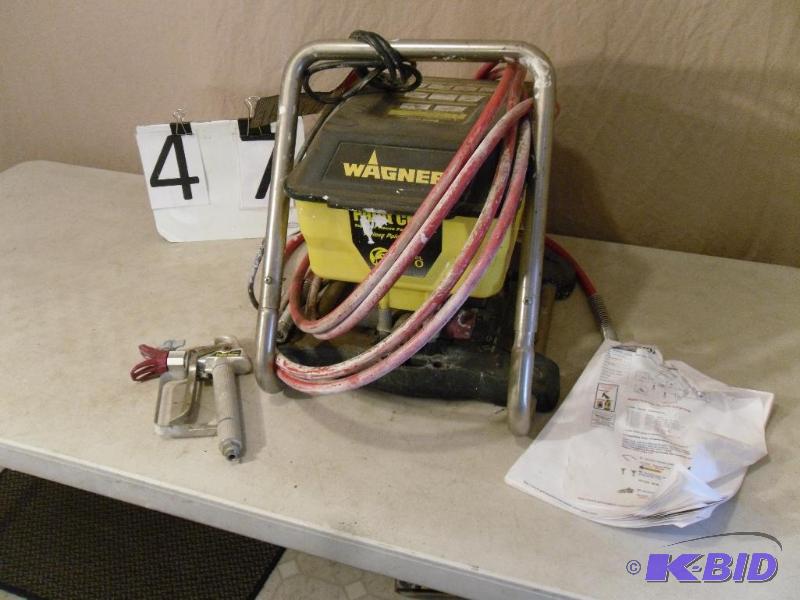Wagner Model 770 Airless Paint Sprayer. Power...
