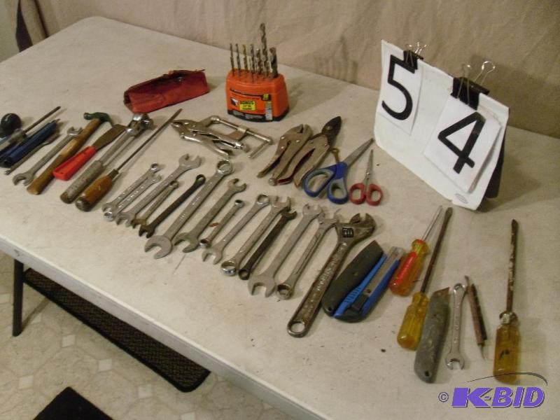 Lot of Assorted Tools. Wrenches, screwdrivers...