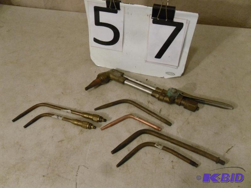 Victor Cutting Torch Head and Other Torch Wel...
