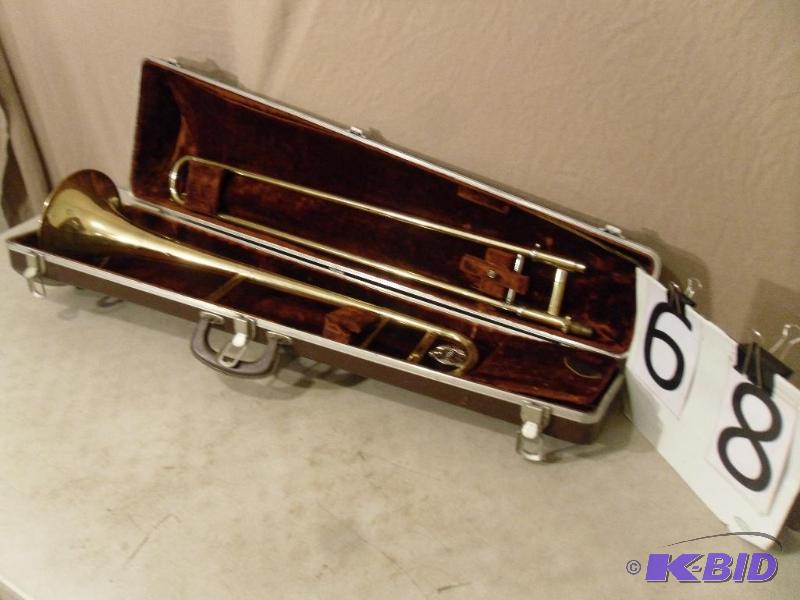 Olds Ambassador Slide Trombone in Case....