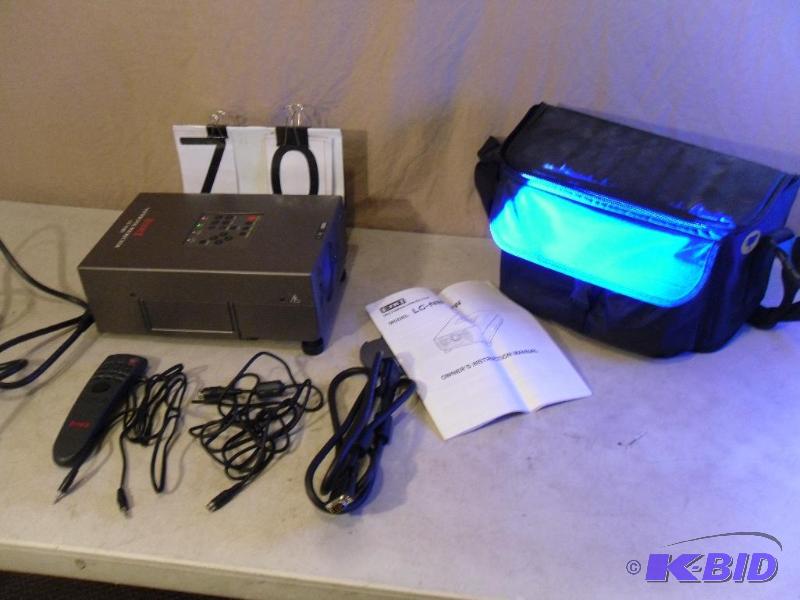 Eiki Projector LC-NB1 with Cords, Bag, and Ma...