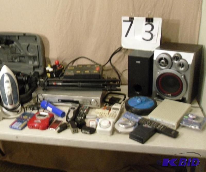 Lot of Assorted Electronics. Speakers, Phones...