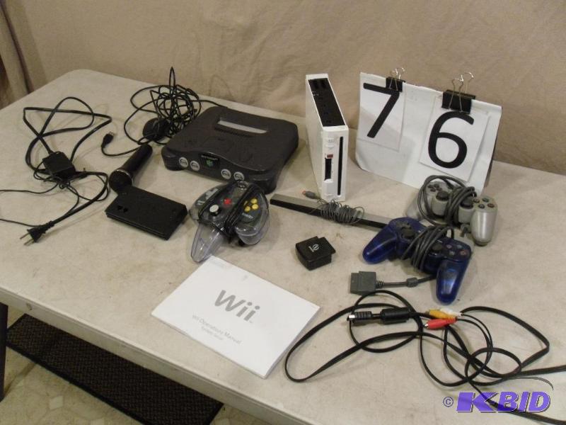Lot of Video Game Systems and Accessories. Ni...