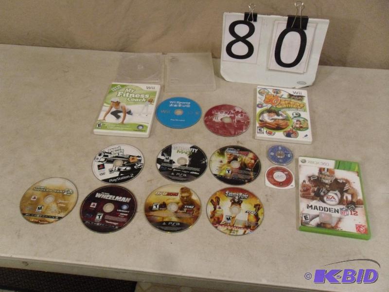 Lot of video games. PLAYSTATION 3 Saints Row...