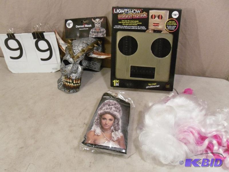 New Halloween Costume  Accessories. 2 wigs, ...