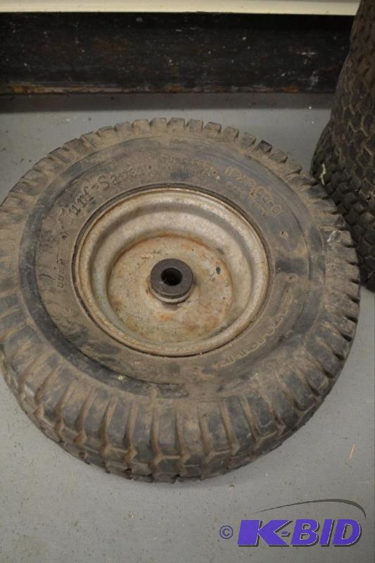 lot 104 image: One - 15x6.00-6 Tire and Rim
