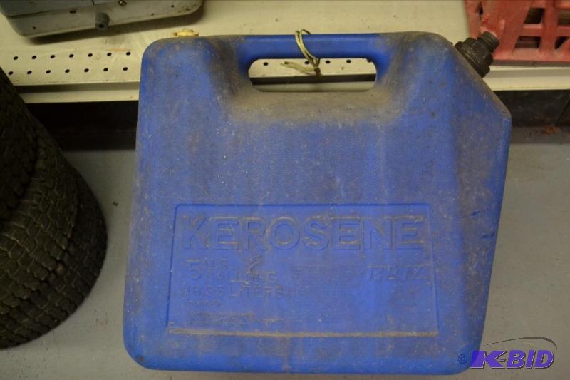 lot 111 image: 5 Gallon Kerosene Tank