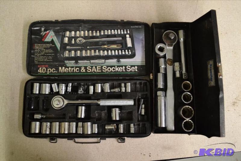 lot 123 image: Two Socket and Rachet Sets