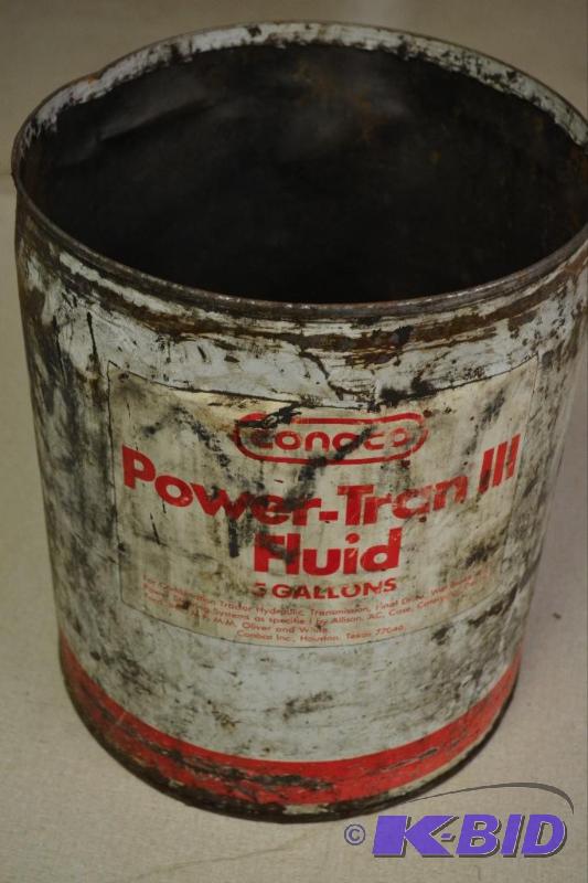 lot 161 image: Conoco Steel Can