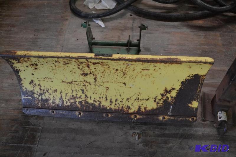 lot 4 image: John Deere Plow Attachment