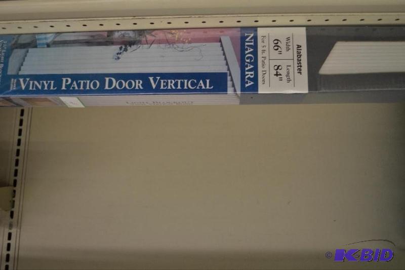 lot 71 image: Patio Door Vertical Blinds