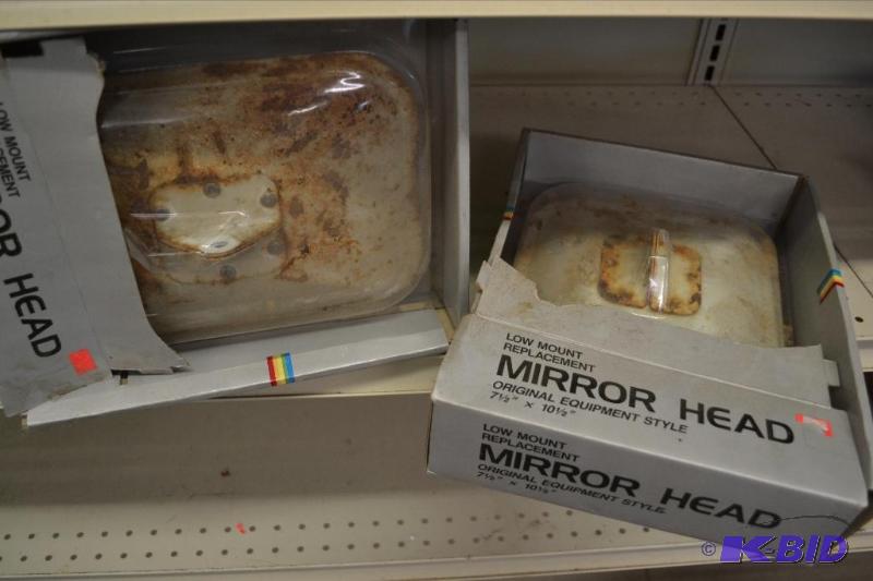lot 74 image: Two Low Mount Replacement Mirrors