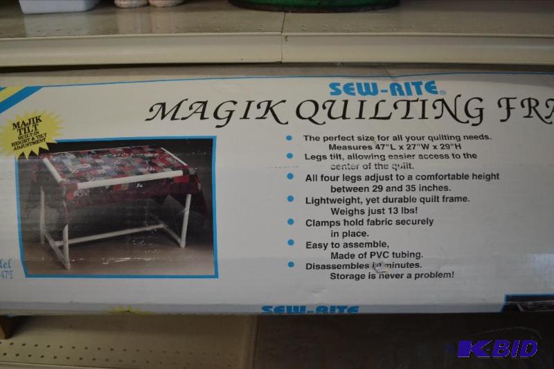 lot 85 image: Sew-Rite Magik Quilting Stand Frame