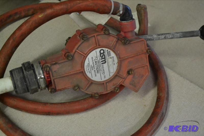 lot 97 image: Hand Gas Pump